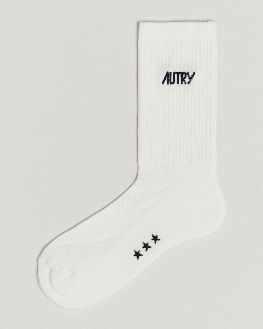 Herr | Underkläder | Autry | Logo Socks White