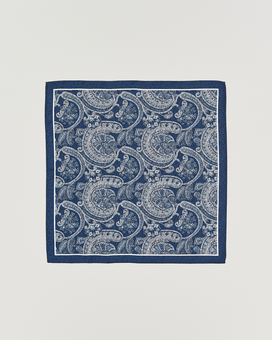 Herr | Slipsar | Amanda Christensen | Box Set Silk 8 cm Tie And Pocket Square Sky Blue