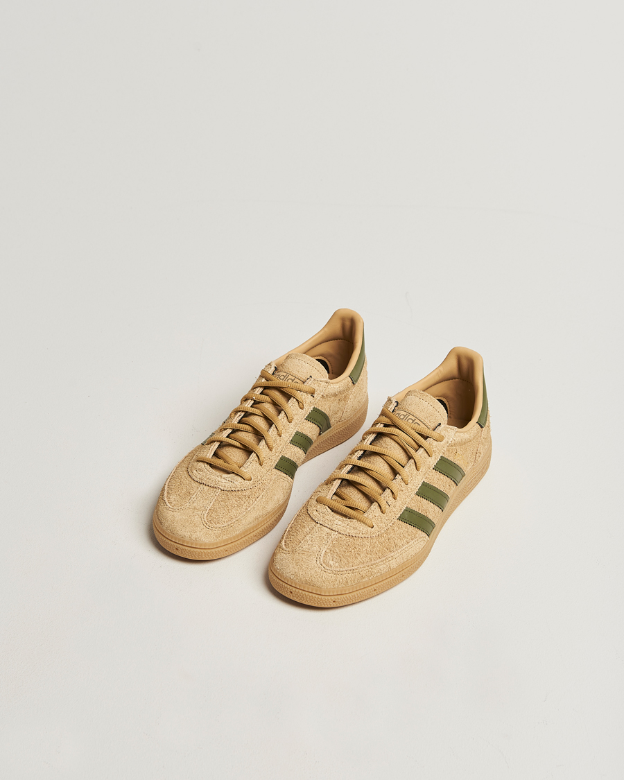 Herr | Sneakers | adidas Originals | Handball Special Sneaker Gold Beige/Green