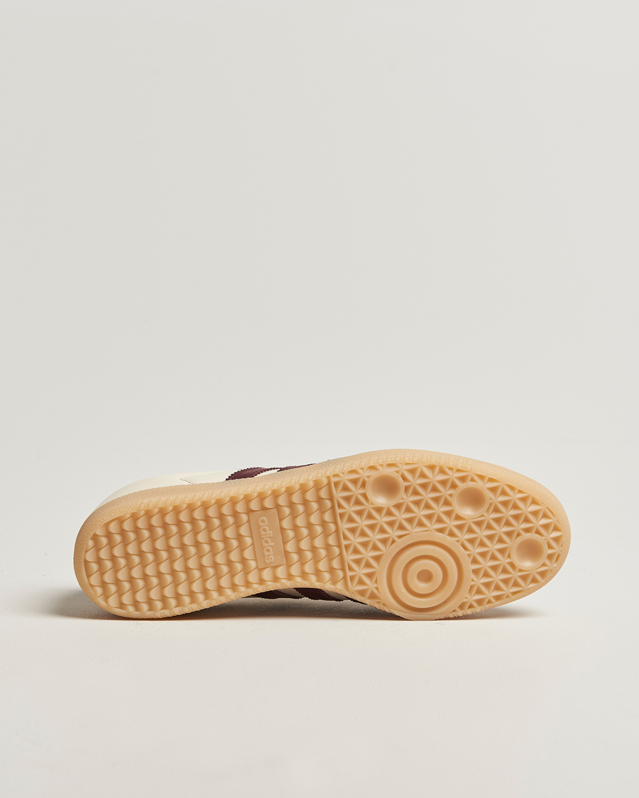 Herr | Sneakers | adidas Originals | Samba OG Sneaker Off White/Red