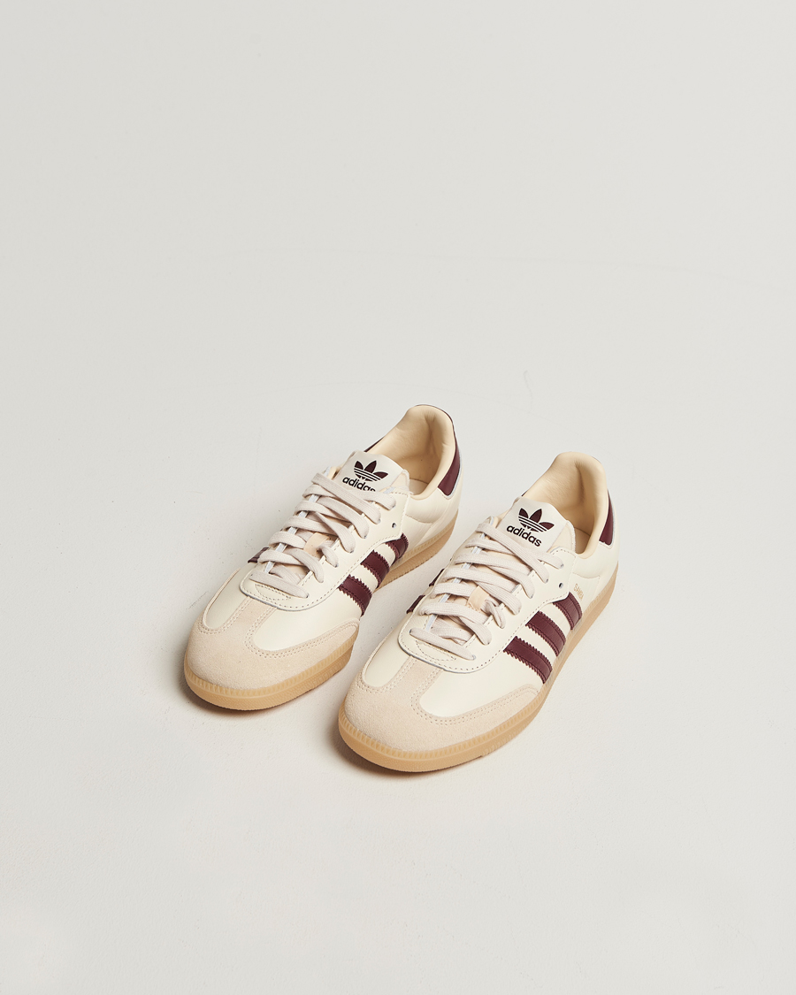 Herr | Sneakers | adidas Originals | Samba OG Sneaker Off White/Red