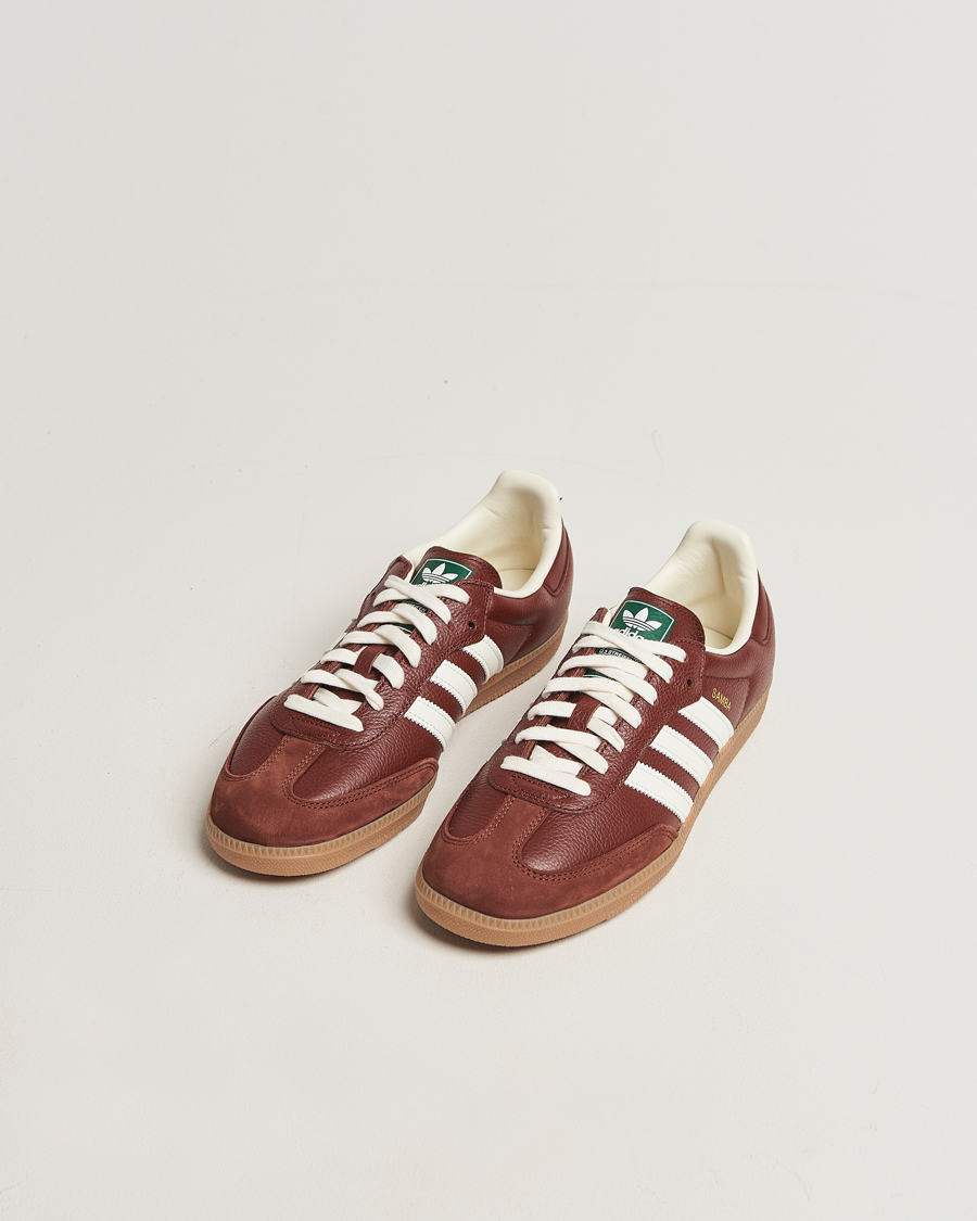 Herr | Sneakers | adidas Originals | Samba OG Sneaker Fox Brown/Off White