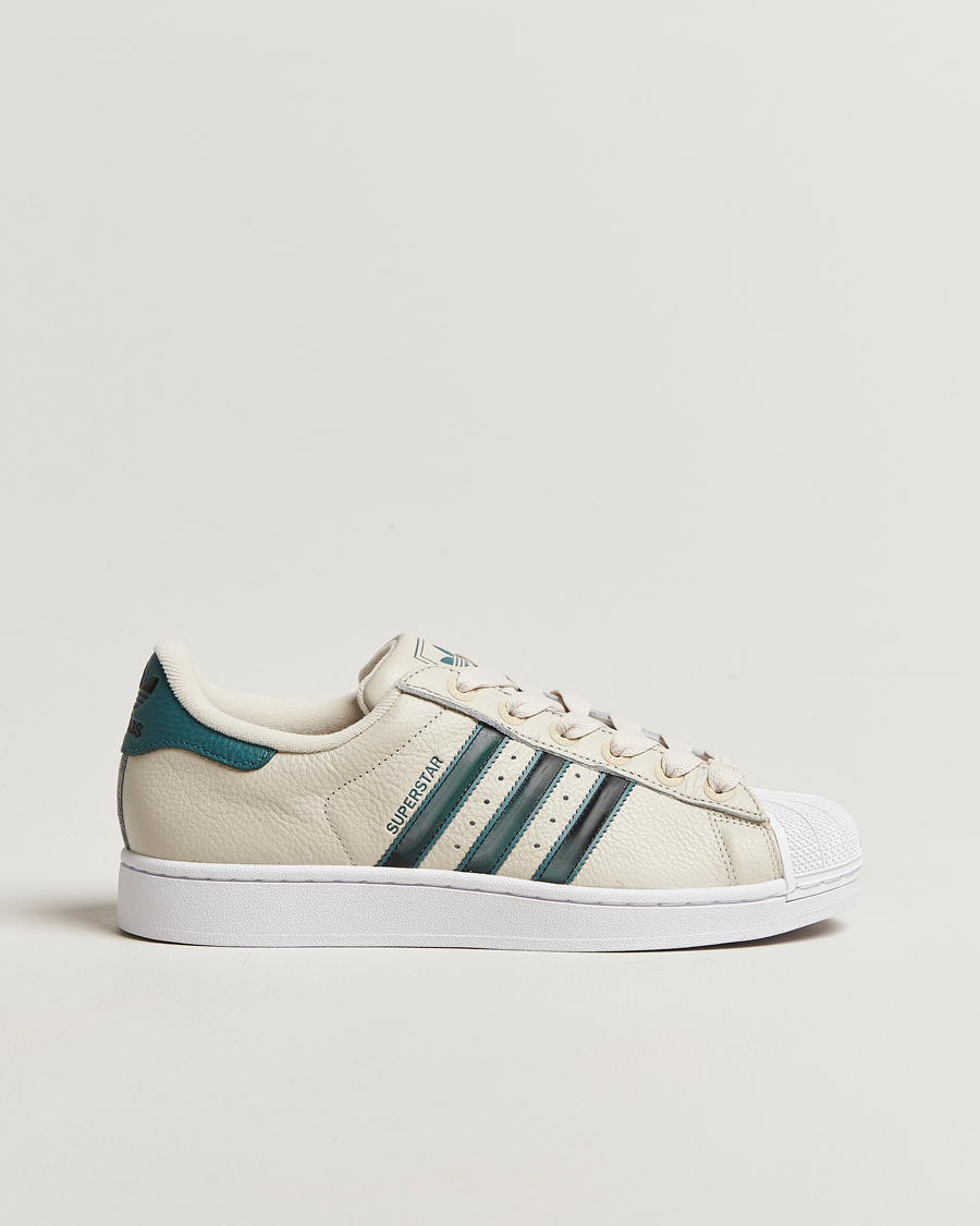 Herr | Sneakers | adidas Originals | Superstar II Sneaker Beige/Green