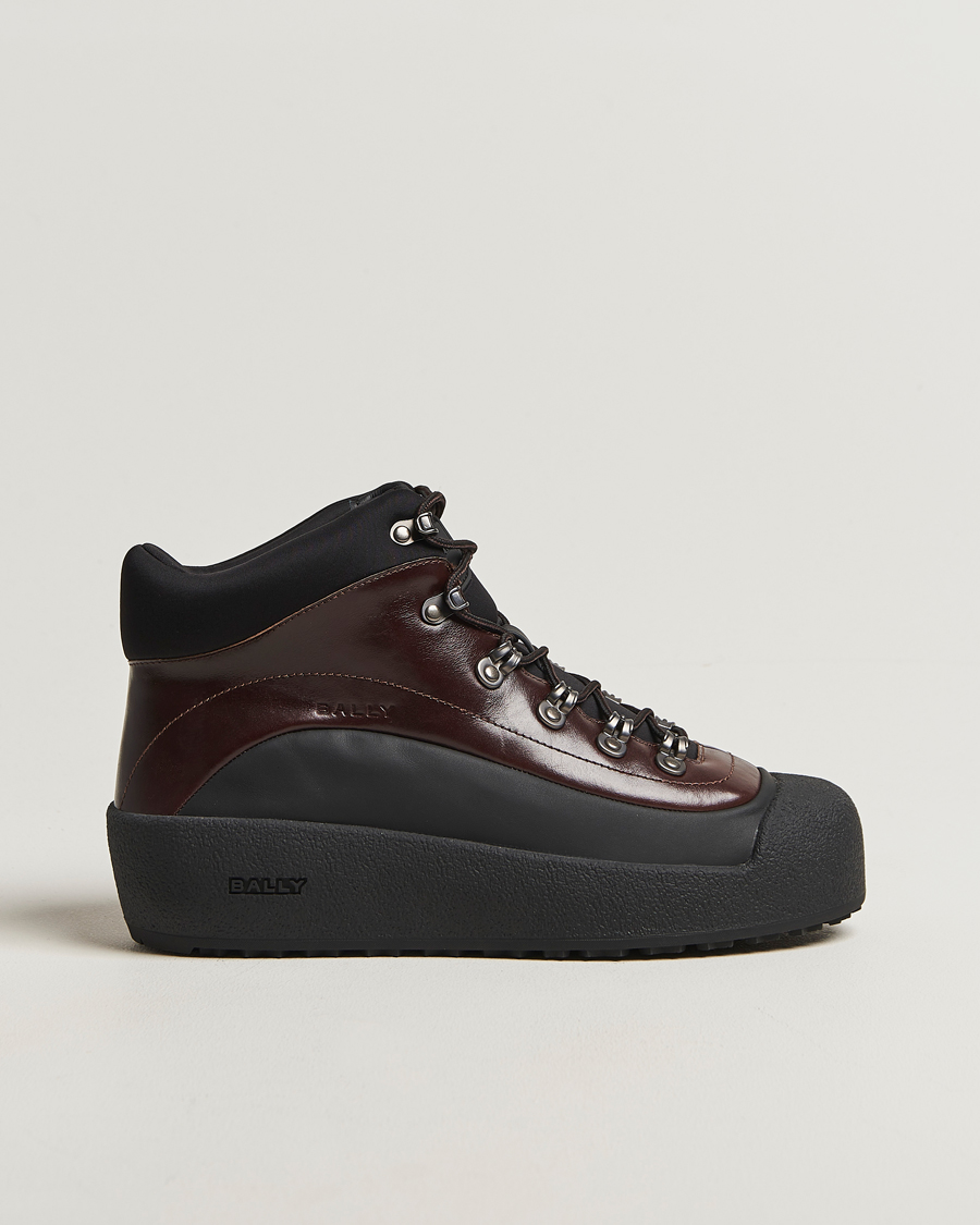 Herr | Kängor | Bally | Calys Laced Curling Boot Brown/Black