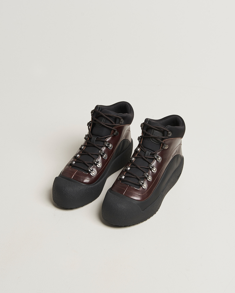 Herr | Kängor | Bally | Calys Laced Curling Boot Brown/Black