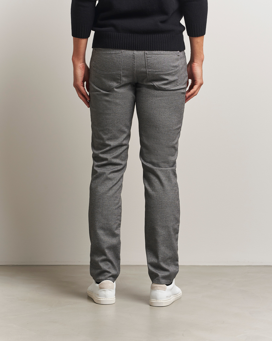 Herr | Byxor | Brax | Cadiz Woo.Look 5-Pocket Pants Graphit