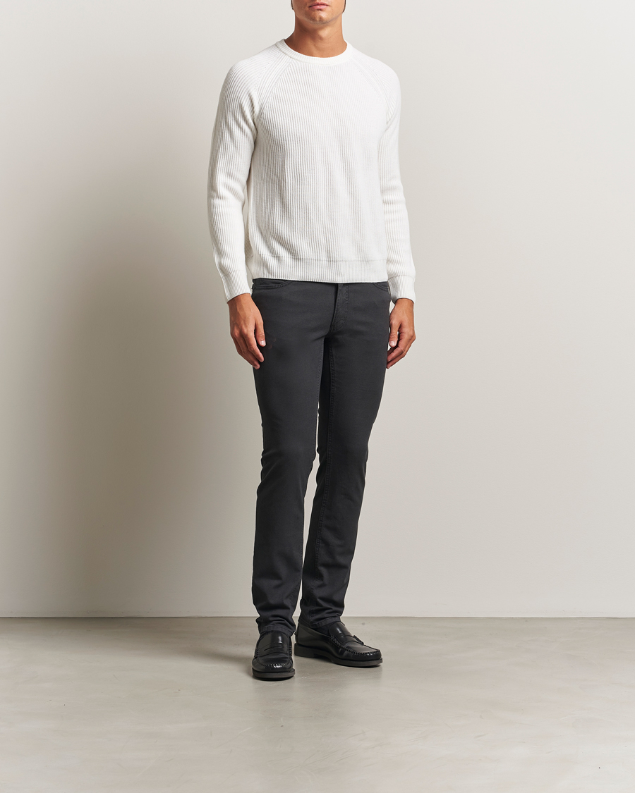 Herr | Byxor | Brax | Chuck Hi-Flex 5-Pocket Pants Elephant Grey