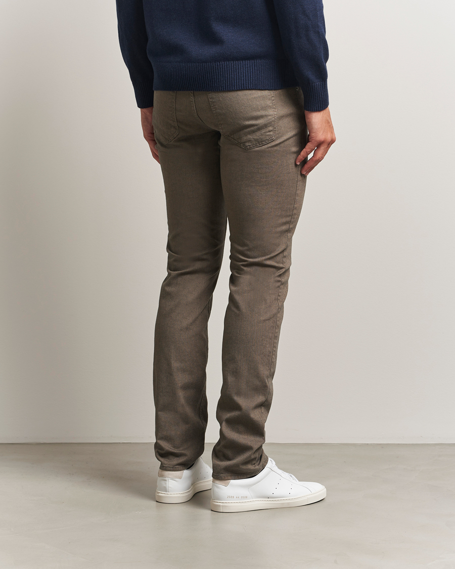 Herr | Byxor | Brax | Chuck Hi-Flex 5-Pocket Pants Walnut