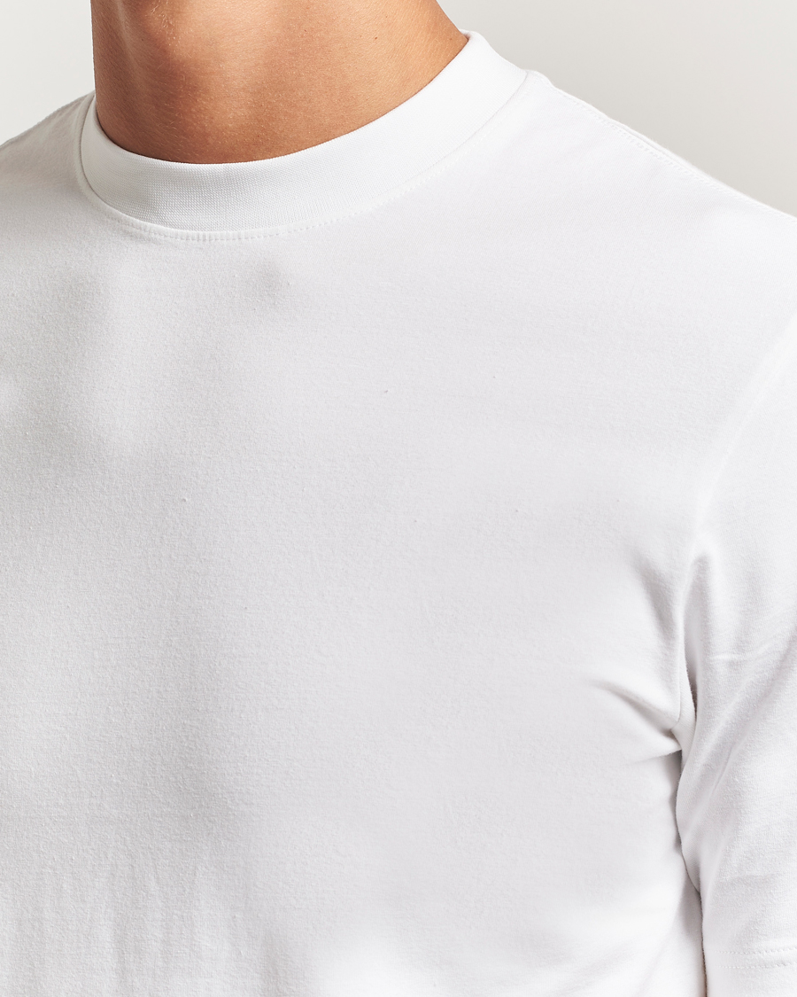 Herr | T-Shirts | Bread & Boxers | High Neck T-Shirt White