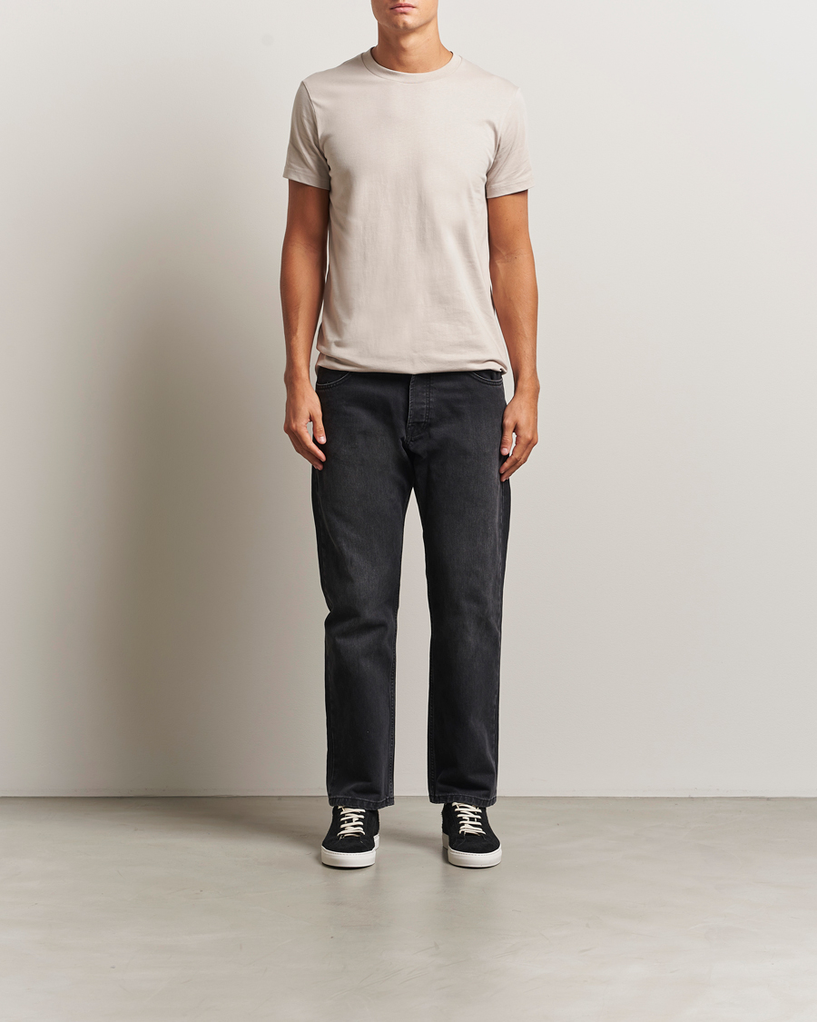 Herr | T-Shirts | Bread & Boxers | Crew Neck Regular T-Shirt Greige