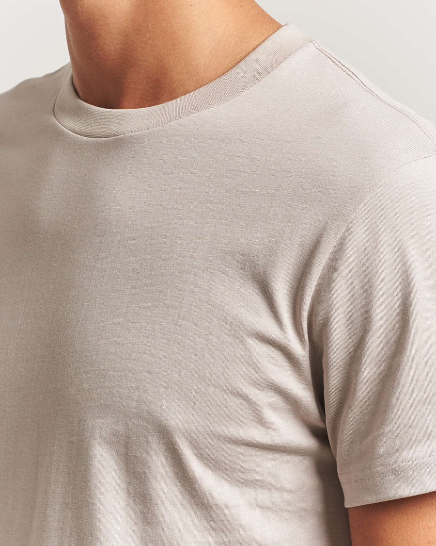 Herr | T-Shirts | Bread & Boxers | Crew Neck Regular T-Shirt Greige