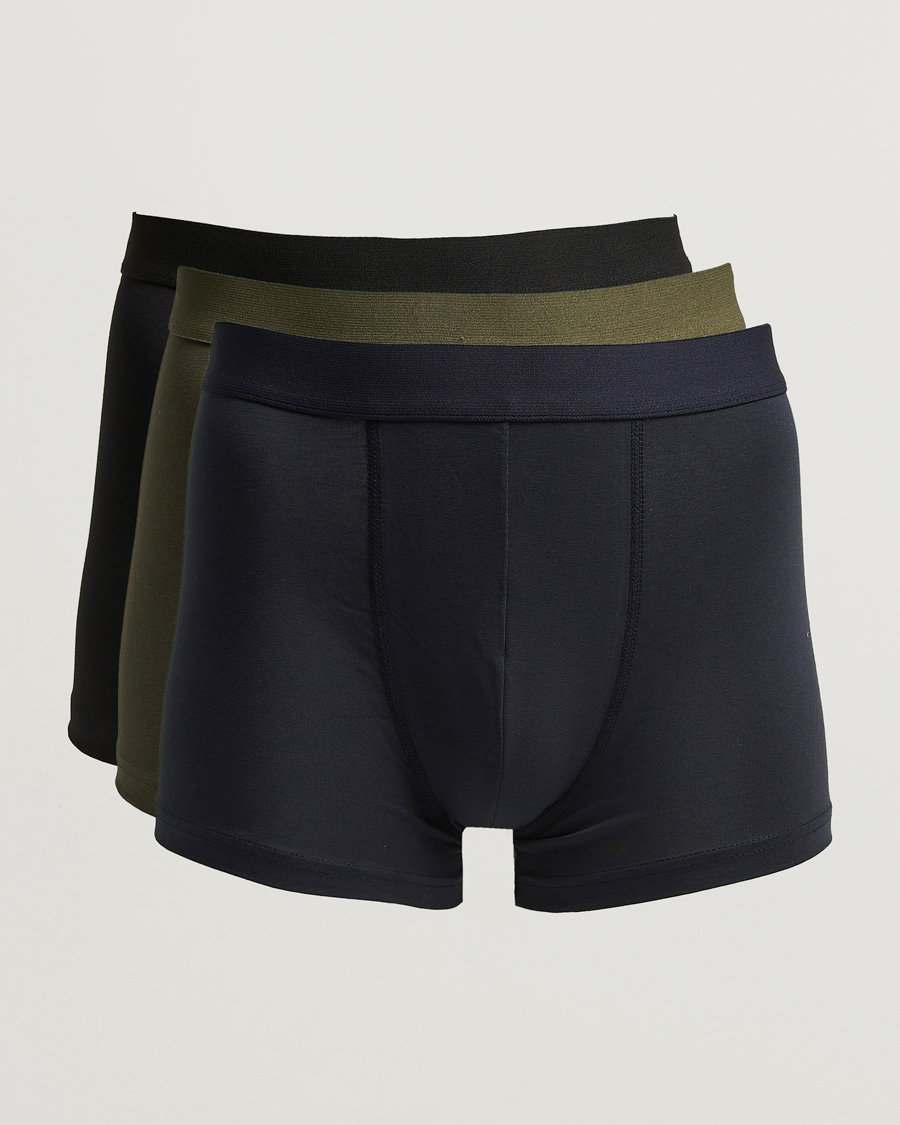Herr | Underkläder | Bread & Boxers | 3-Pack Boxer Brief Black/Navy/Green