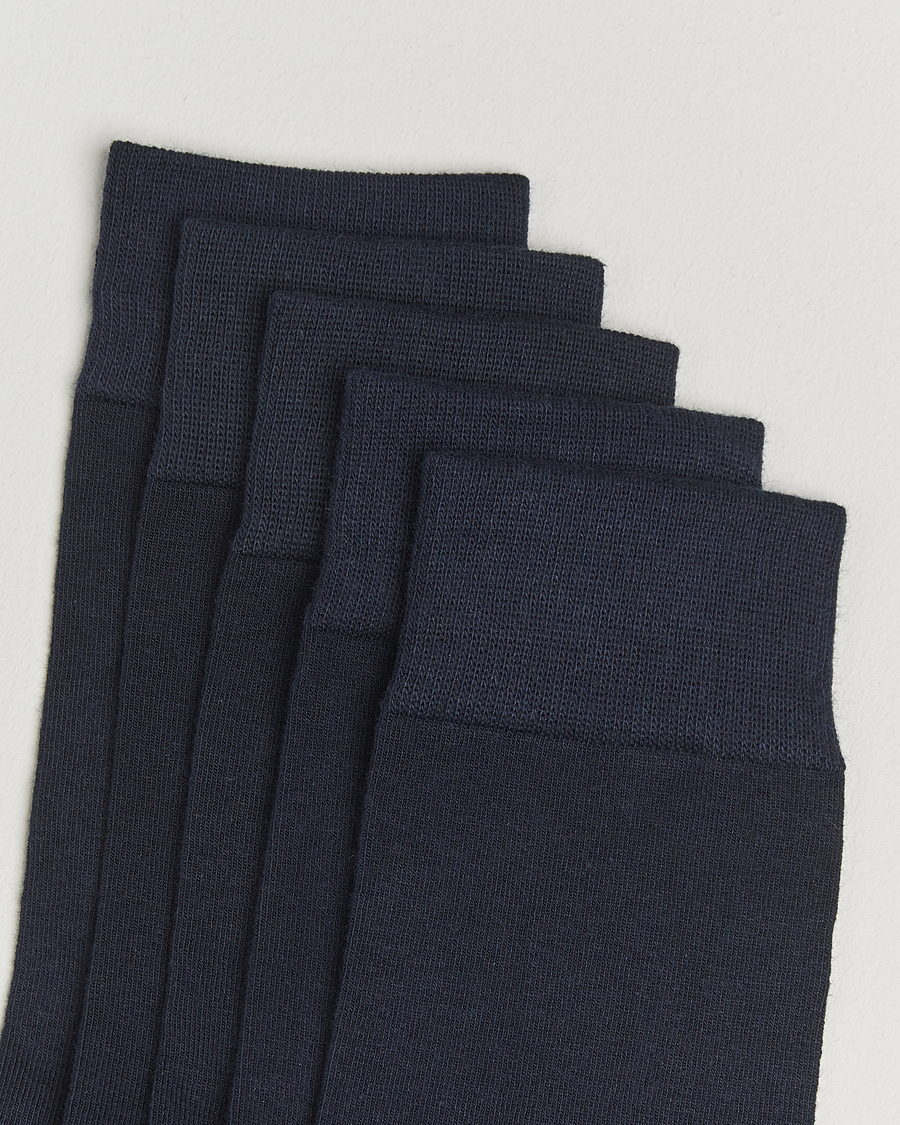 Herr | Underkläder | Bread & Boxers | 5-Pack Socks Dark Navy