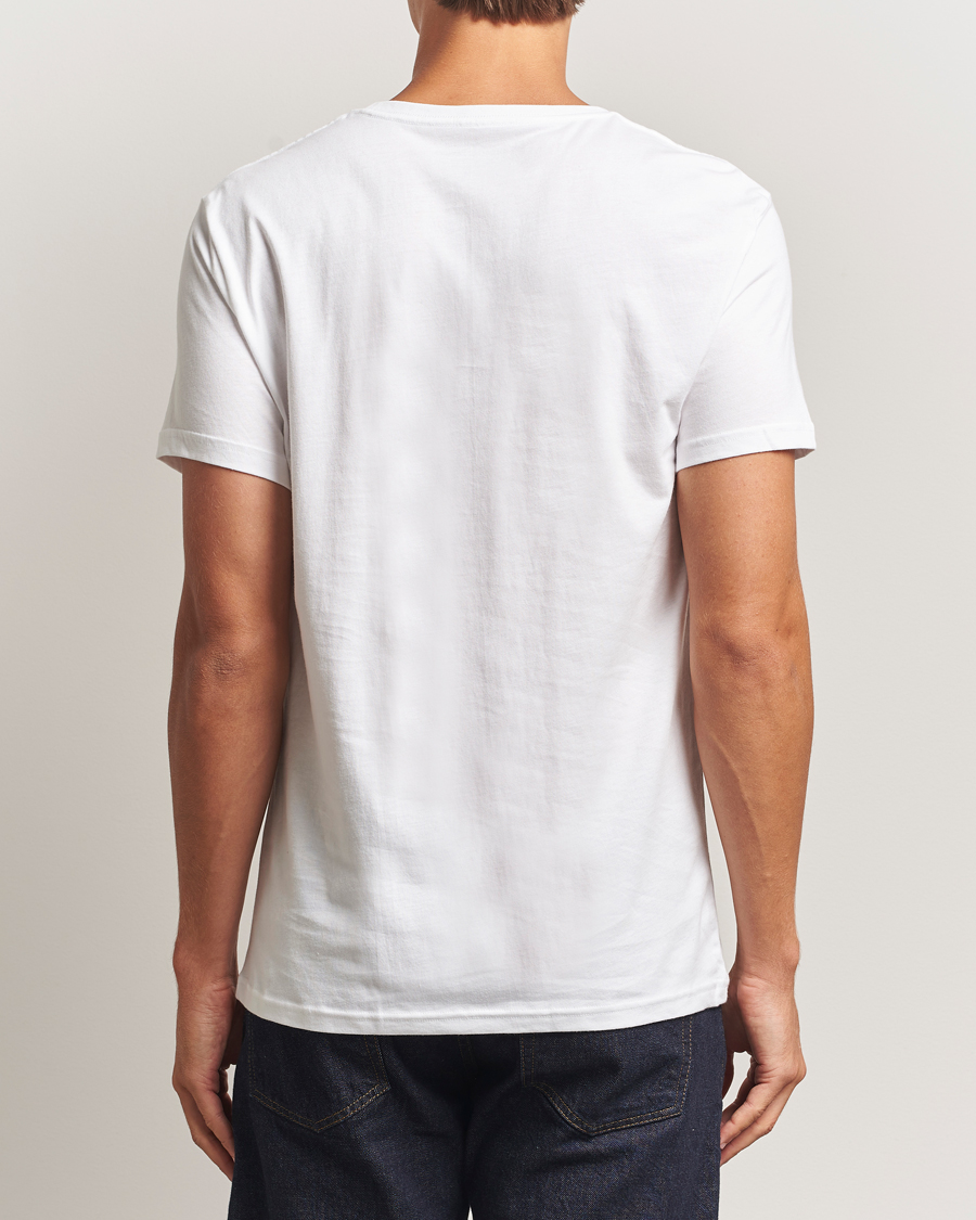 Herr | T-Shirts | Bread & Boxers | 2-Pack Lightweight Cotton T-Shirt White