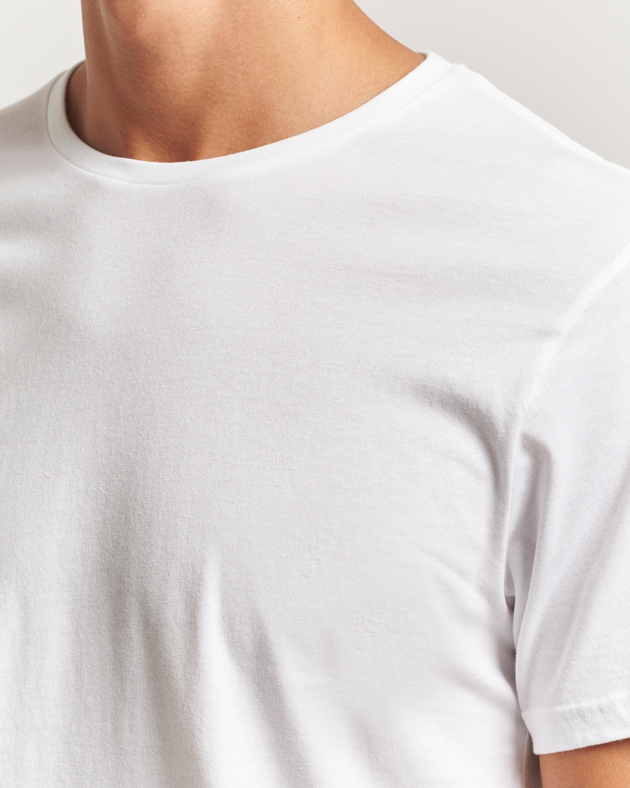 Herr | T-Shirts | Bread & Boxers | 2-Pack Lightweight Cotton T-Shirt White