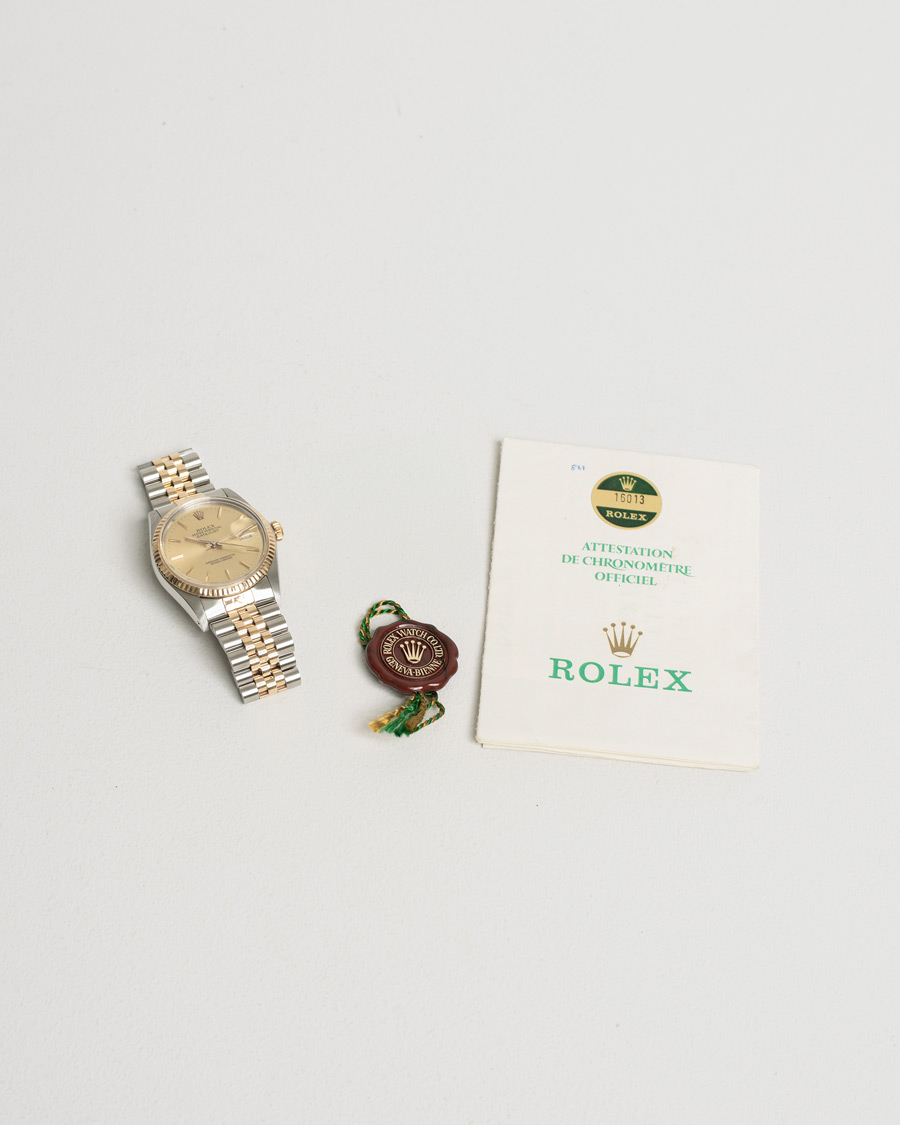 Herr | Rolex Pre-Owned Datejust 36 G/S | Rolex Pre-Owned | Datejust 36 G/S
