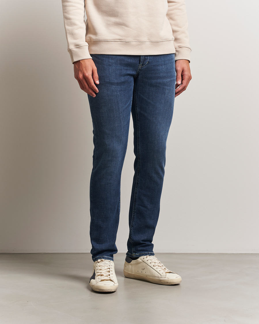Herr | Byxor | Dondup | George Jeans Dark Blue