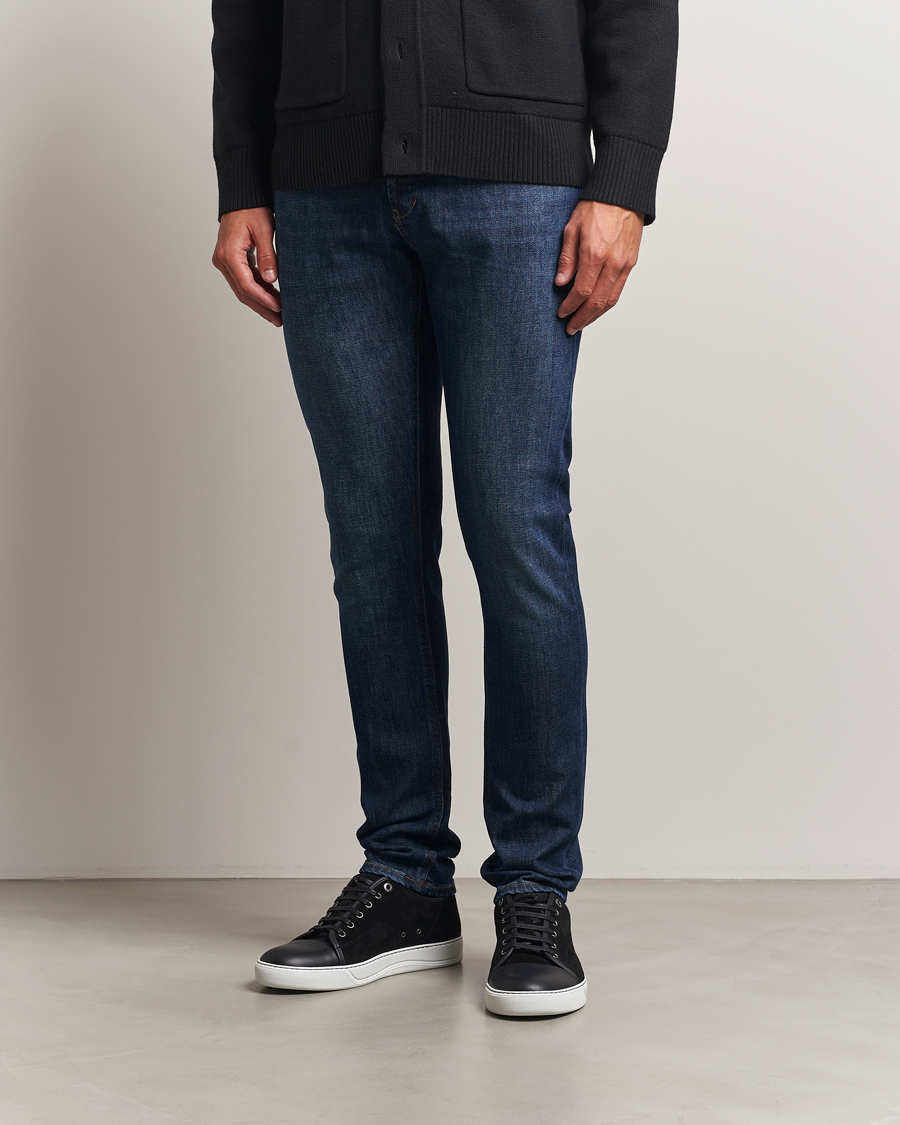 Herr | Byxor | Dondup | George Jeans Dark Blue