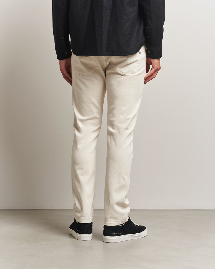 Herr | Byxor | Dondup | Icon Bullstretch 5-Pocket Pants Ecru