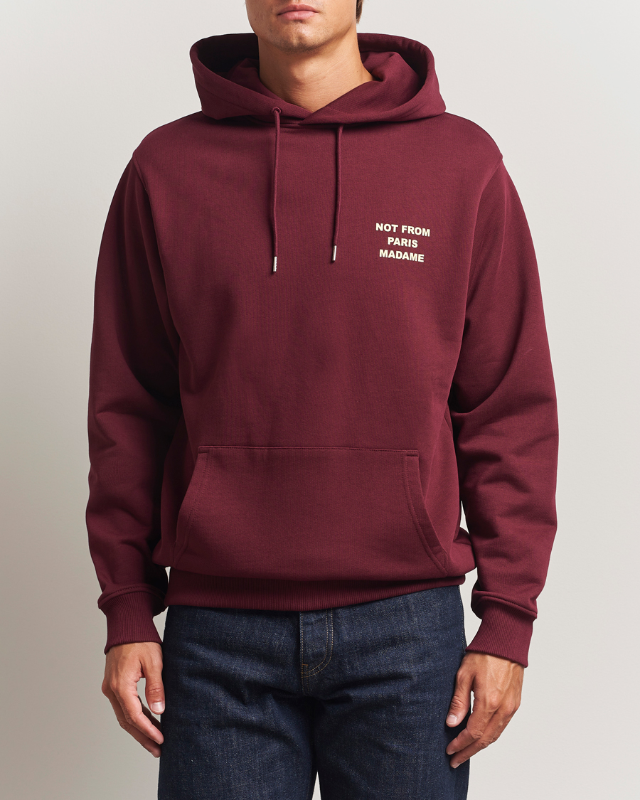 Herr | Tröjor | Drôle de Monsieur | Slogan Hoodie Wine