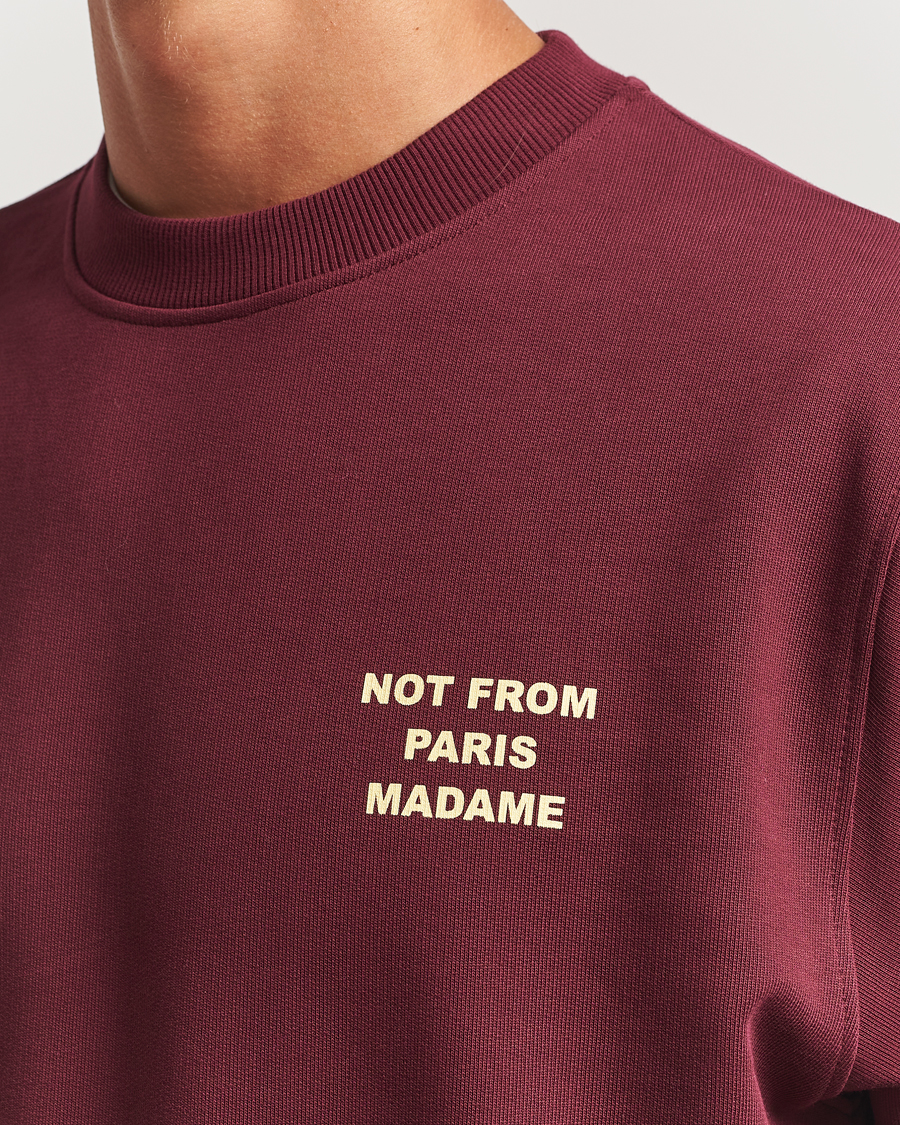 Herr | Tröjor | Drôle de Monsieur | Slogan Sweatshirt Wine