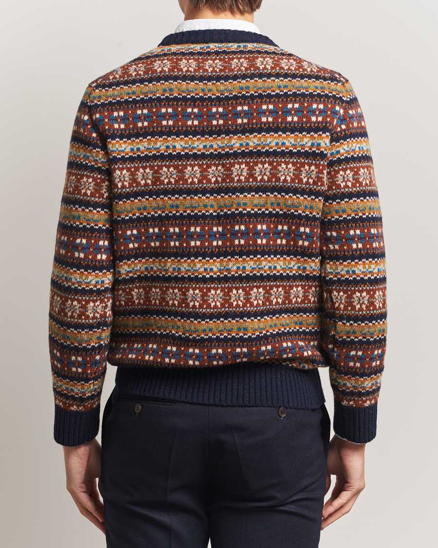 Herr | Tröjor | Eton | Wool Knitted Fair Isle Sweater Multi