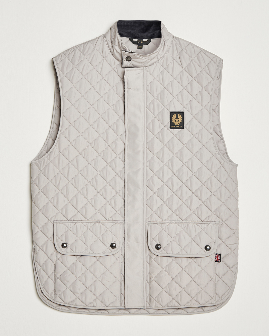Herr | Västar | Belstaff | Icon Gilet Cement Grey