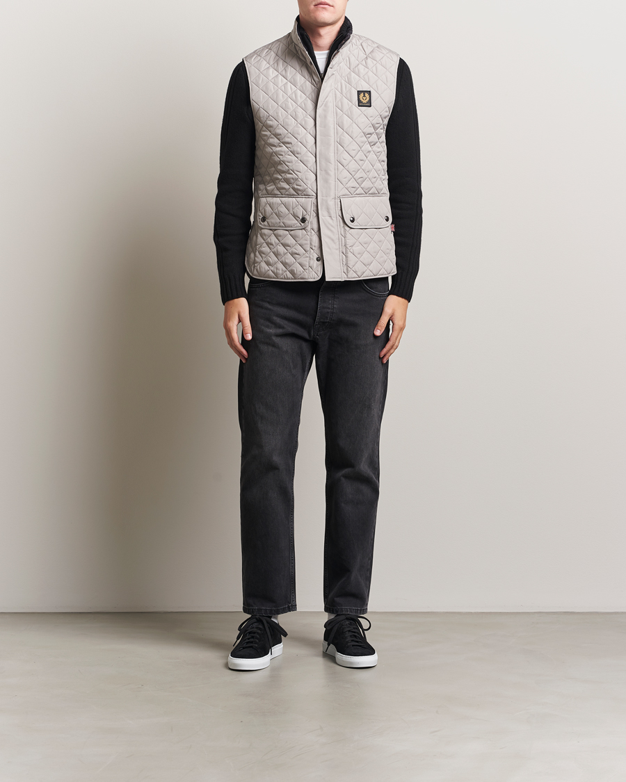 Herr | Västar | Belstaff | Icon Gilet Cement Grey