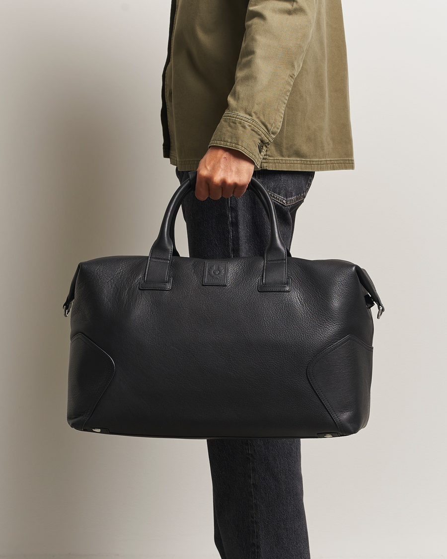 Herr | Väskor | Belstaff | Ronson Leather Weekender Bag Black
