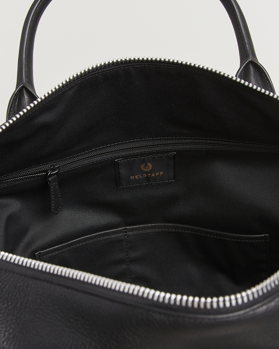 Herr | Väskor | Belstaff | Ronson Leather Weekender Bag Black