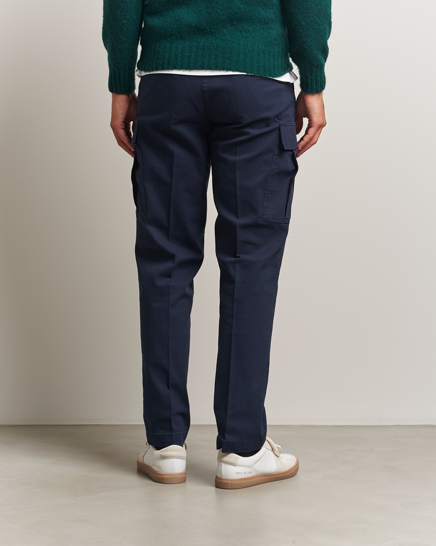 Herr | Byxor | Dockers | Straight Cargo Pants Navy Blazer