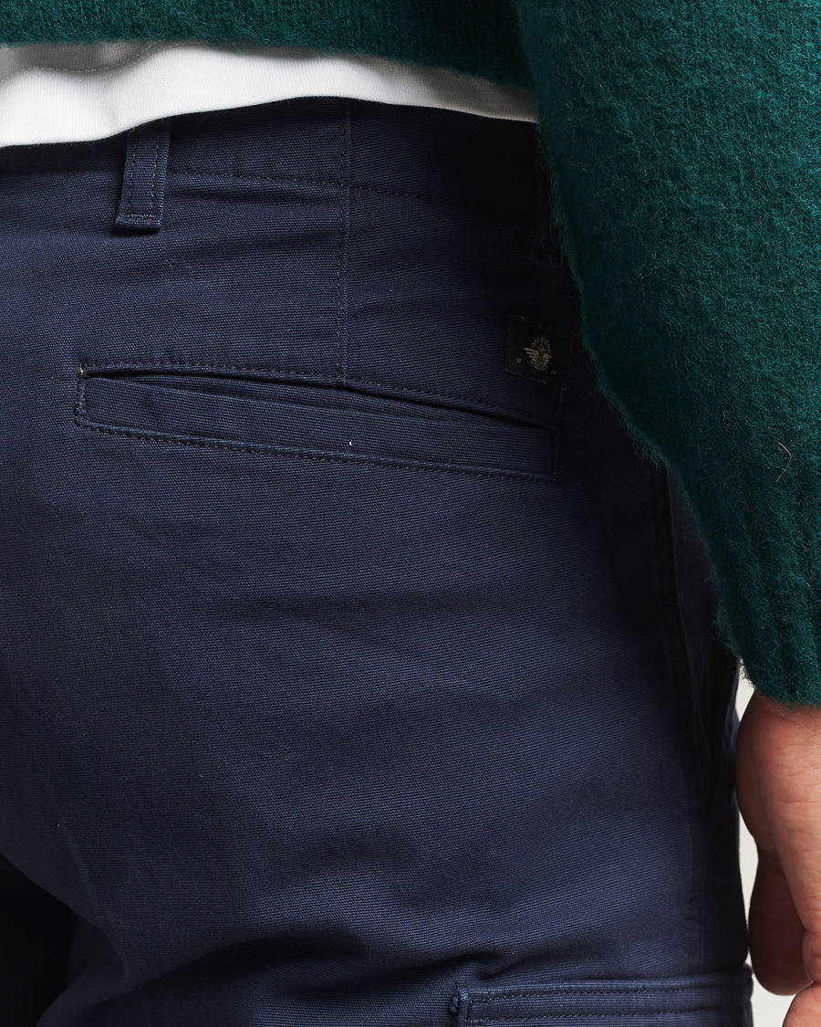 Herr | Byxor | Dockers | Straight Cargo Pants Navy Blazer