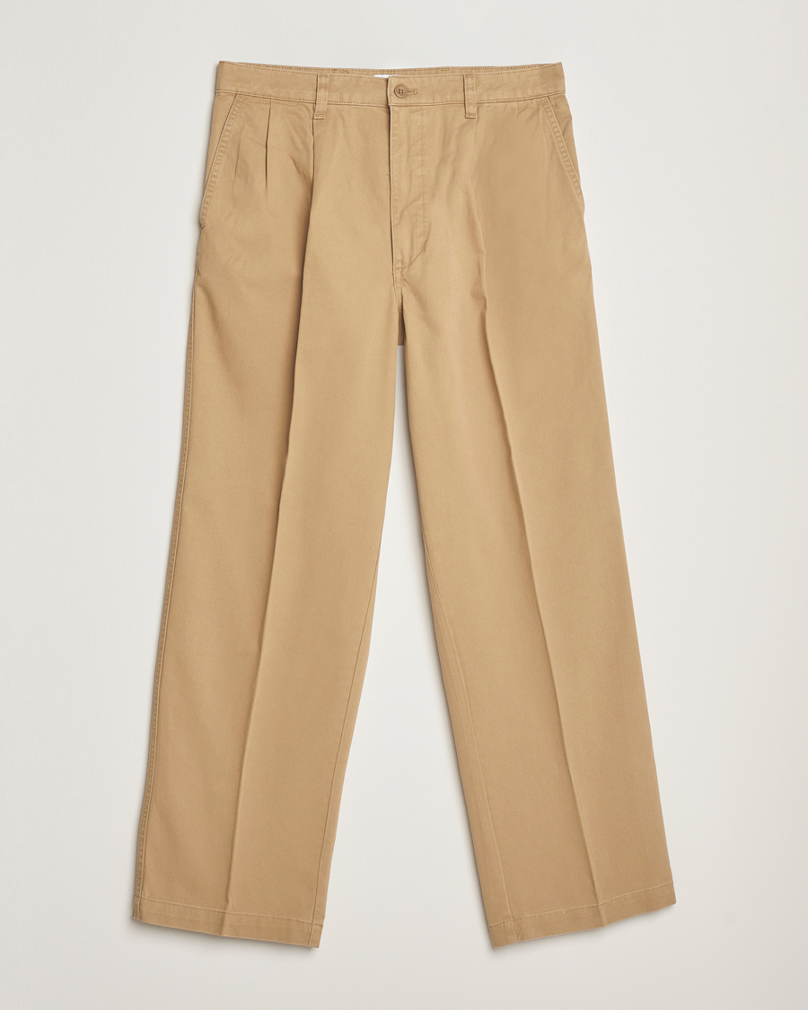Herr | Byxor | Dockers | Original Pleated Chino Loose Harvest Gold