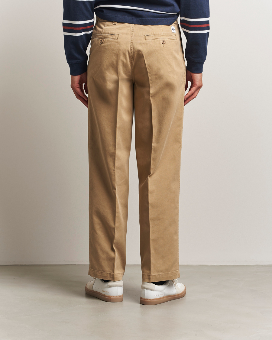 Herr | Byxor | Dockers | Original Pleated Chino Loose Harvest Gold