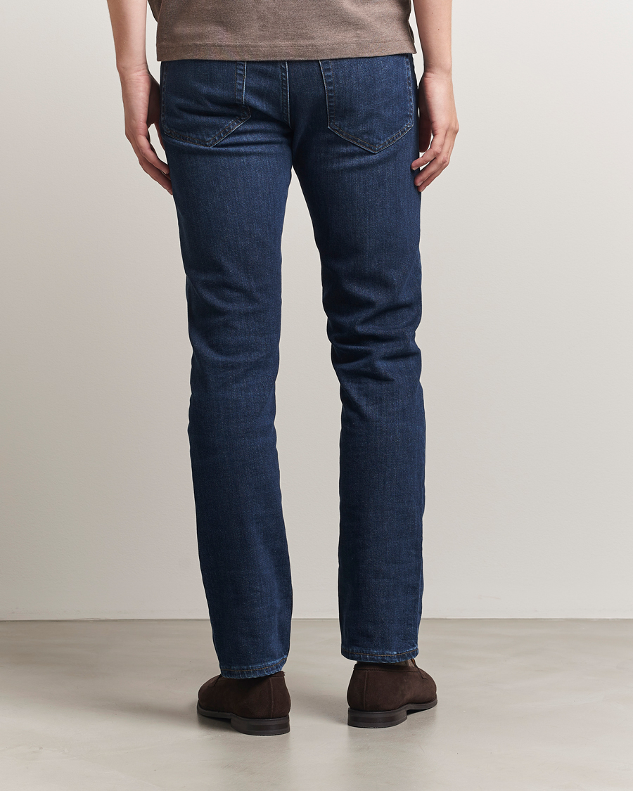 Herr | Jeans | Gant | Regular Fit Jeans Dark Blue Worn In