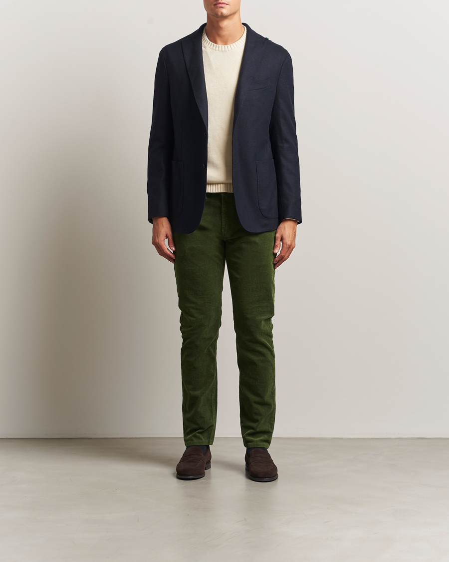 Herr | Byxor | Gant | Cord 5-Pocket Jeans Country Green