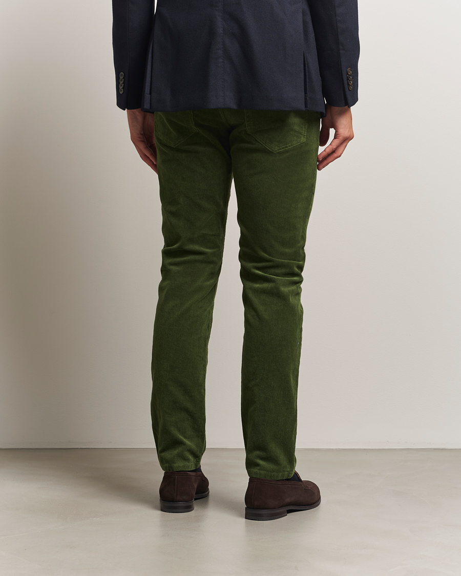 Herr | Byxor | Gant | Cord 5-Pocket Jeans Country Green
