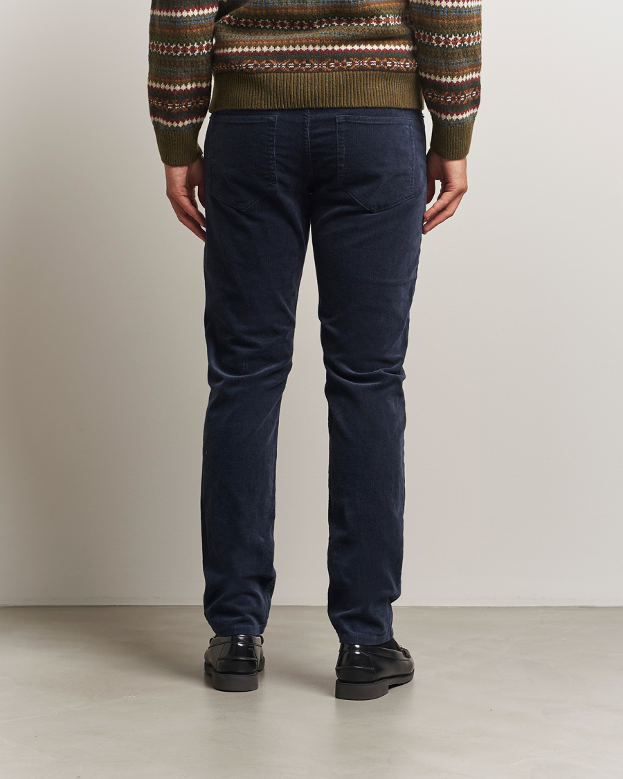Herr | Byxor | Gant | Cord 5-Pocket Jeans Evening Blue