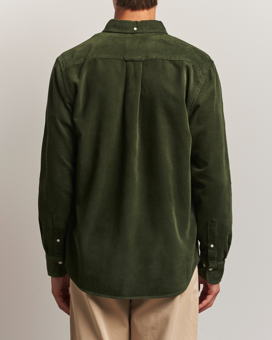 Herr | Skjortor | GANT | Regular Fit Corduroy Shirt Country Green