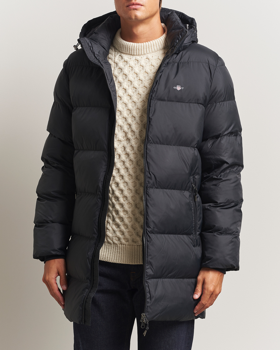 Herr | Jackor | Gant | The Active Cloud Mid Length Jacket Black