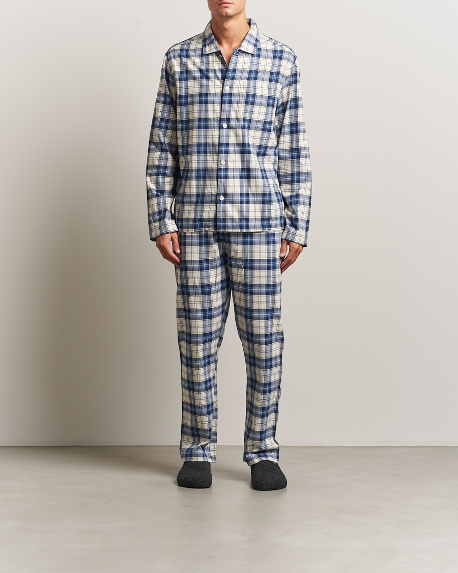 Herr | Pyjamas & Morgonrockar | GANT | Checked Pyjama Set Blue Water