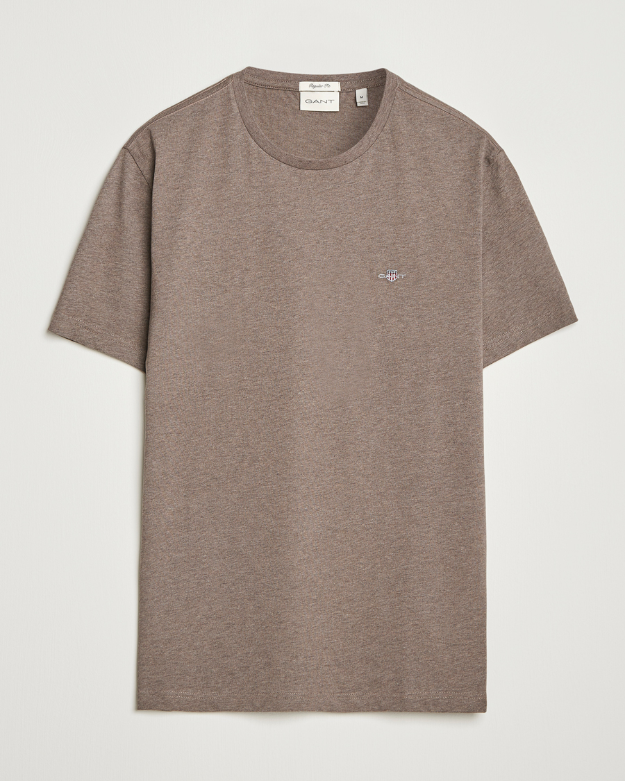Herr | T-Shirts | GANT | The Original T-Shirt Seawood Melange