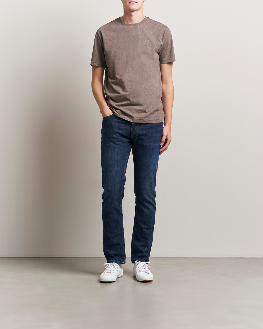 Herr | T-Shirts | GANT | The Original T-Shirt Seawood Melange