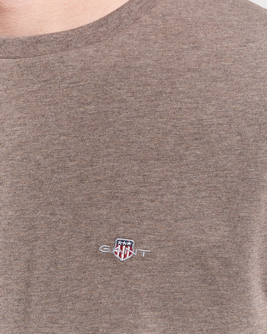 Herr | T-Shirts | GANT | The Original T-Shirt Seawood Melange