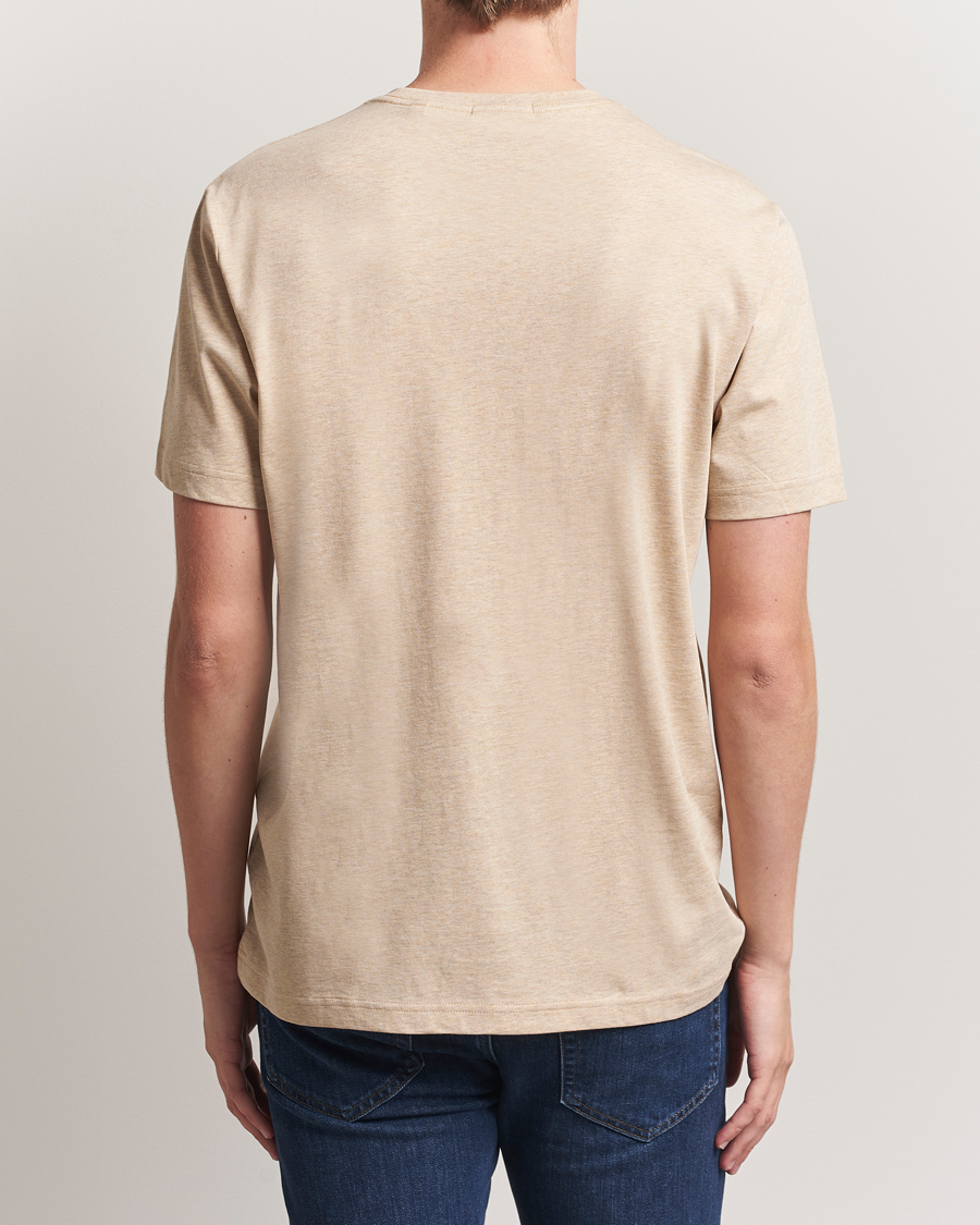 Herr | T-Shirts | Gant | The Original T-Shirt Khaki Melange