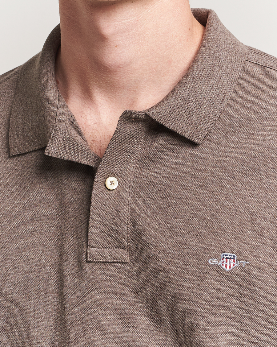 Herr | Pikéer | GANT | The Original Polo Seawood Melange