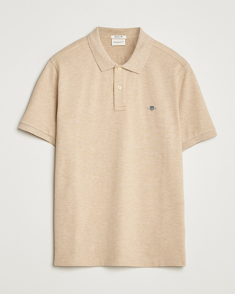 Herr | Pikéer | GANT | The Original Polo Khaki Melange