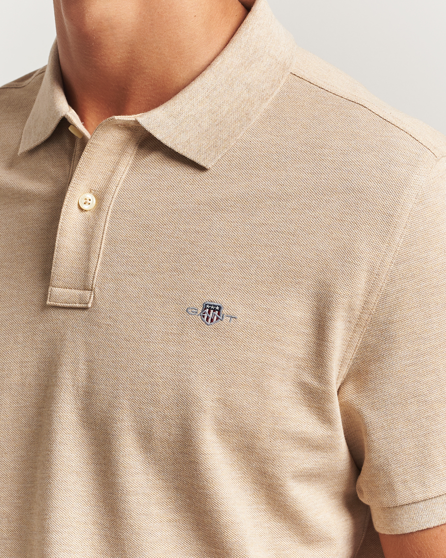 Herr | Pikéer | GANT | The Original Polo Khaki Melange