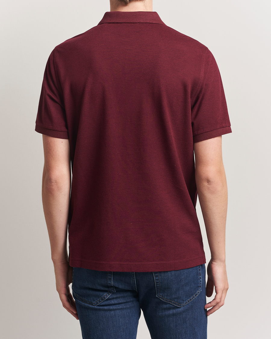 Herr | Pikéer | GANT | The Original Polo Bordeaux Melange