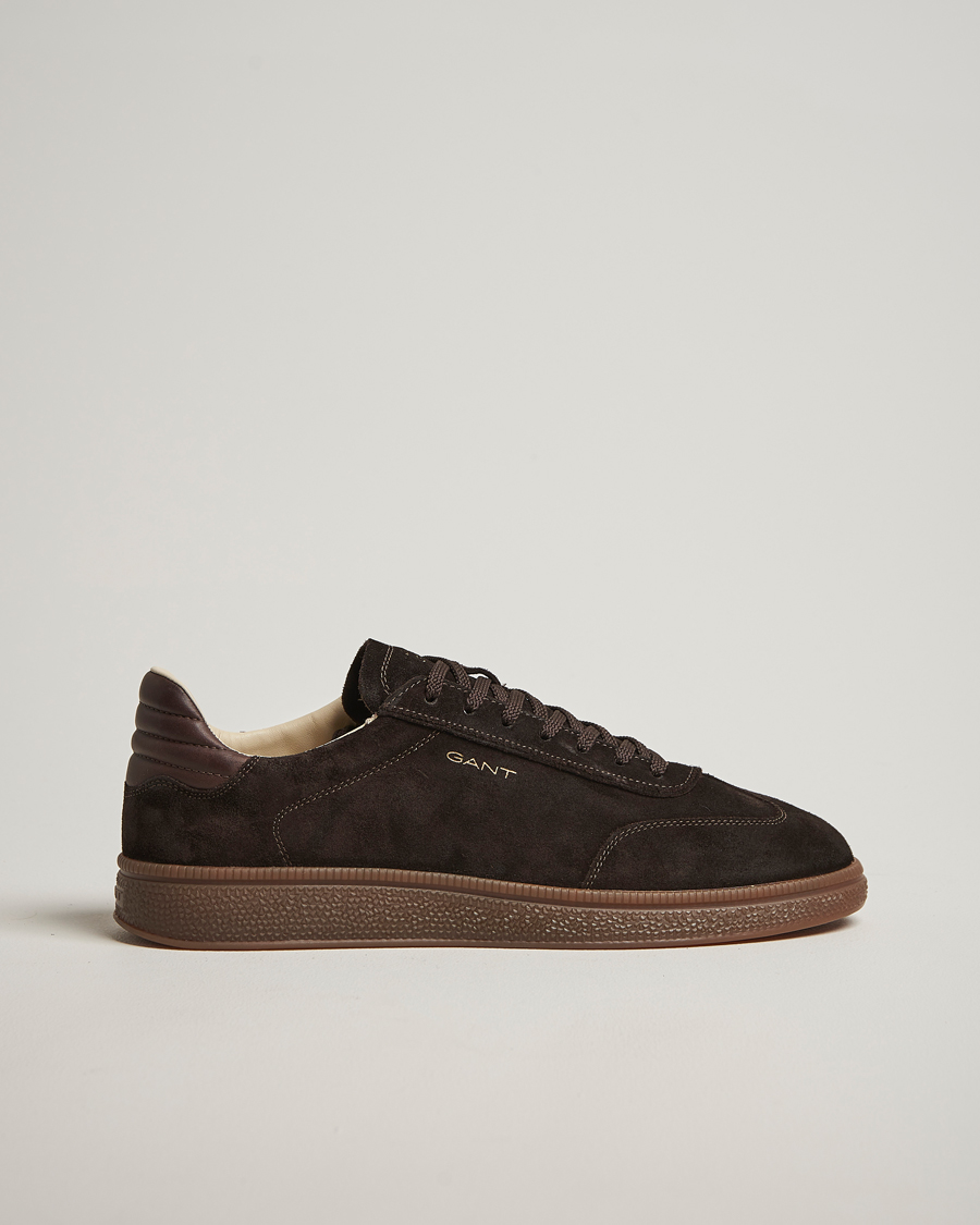 Herr | Sneakers | GANT | Cuzmo Suede Sneaker Dark Brown